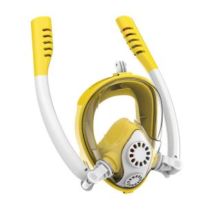 Children Easy Breath Full Face Diving Anti Fog Glass Snorkeling Gear