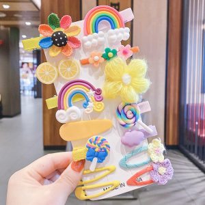 Children Cartoon Hairpins Headdress