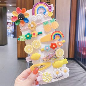 Children Cartoon Hairpins Headdress