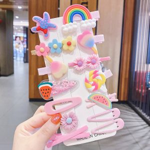 Children Cartoon Hairpins Headdress