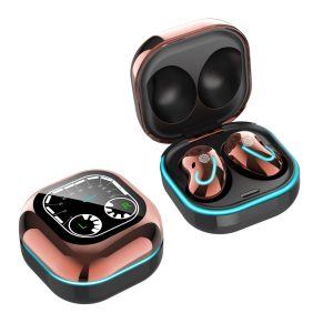 Breathing Light Time Digital Display Tws 5.0 Bluetooth Headset