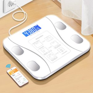 Usb Rechargeable Body Fat Weight Scale