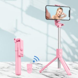 Folding Integrated Supplementary Light Retractable Tripod