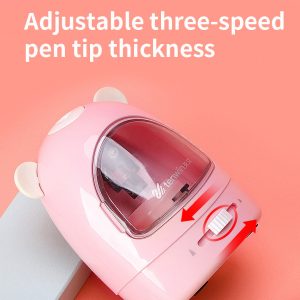 Cartoon Electric Stationery Set Pupil Pencil Sharpener