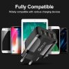 Fast Charge Mobile Phone Charger 3Usb Smart European American Standard