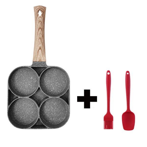 Four Hole Omelette Pan, Non-Stick Pan