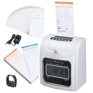 Employee Time Clock Punch Clock Weekly Monthly 100 Cards