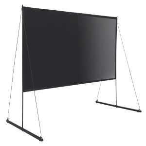 Portable Outdoor Projector Screen W/ Stand 120 16:9