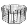 Heavy Duty Dog Kennel Playpen 40H 8-Panel 22Sq. Ft