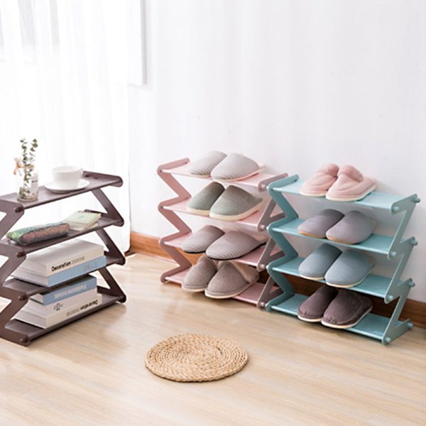 Dormitory Simple Iron Shoe Rack