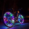 20 Leds 2M Automatic Bicycle Spoke Rim String Light Color Opt