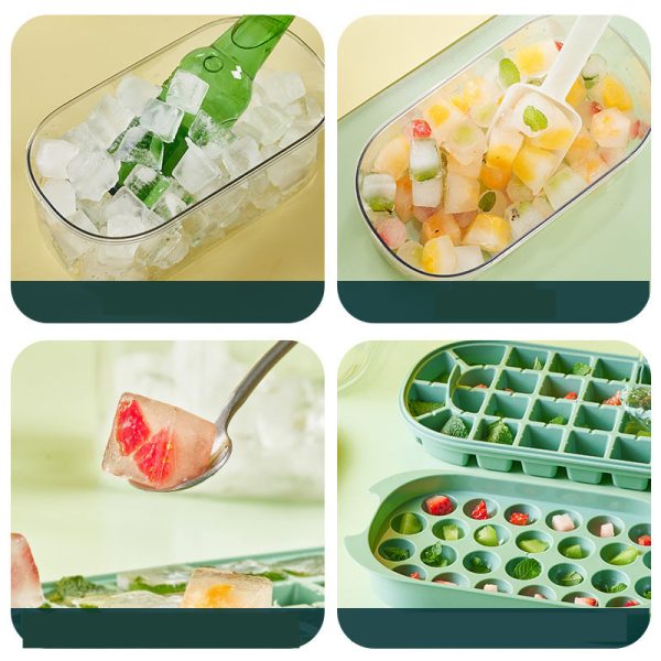 Diy Silicone Ice Grid Portable Ice Box