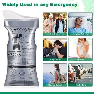 Portable Travel Pee Bags (700Ml)