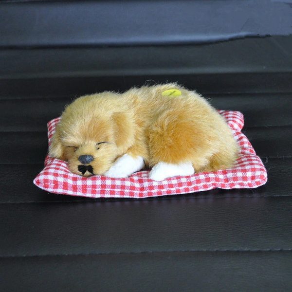 Car Dashboard Doggy Plush Toy