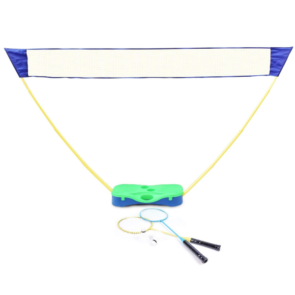 Premium Portable Badminton Net Set With Birdies