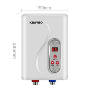 Premium Small Electric Tankless Water Heater 7000W