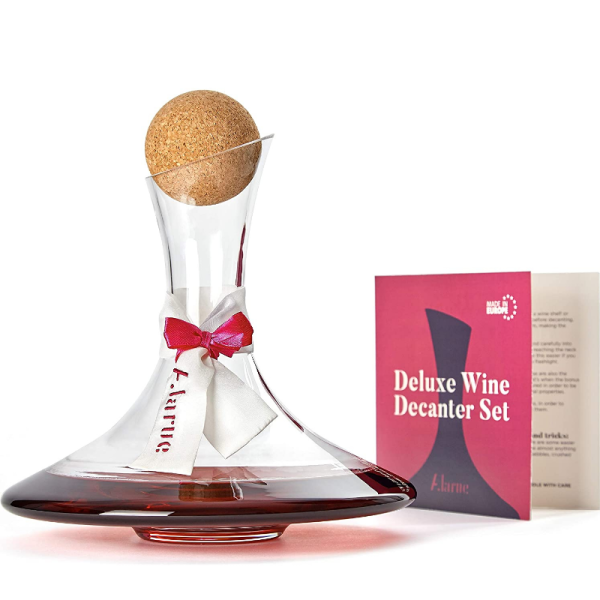 Unique Glass Wine Decanter Set