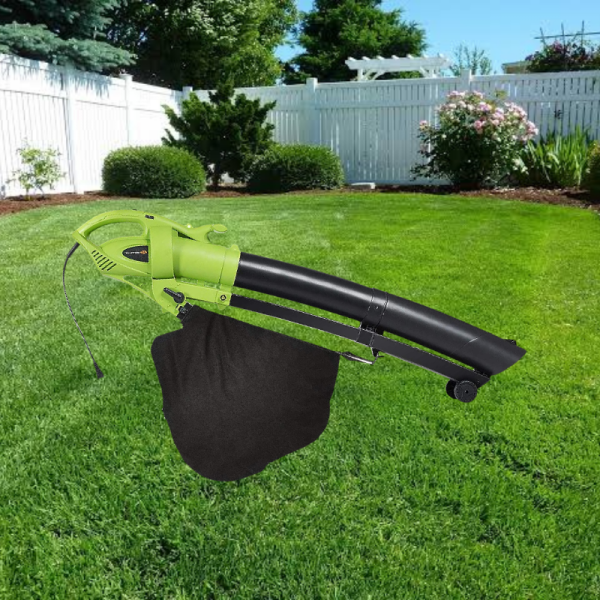 Portable Yard Leaf Blower Vacuum Mulcher 7.5 Amp