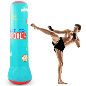 Premium Inflatable Standing Punching Bag 62 In