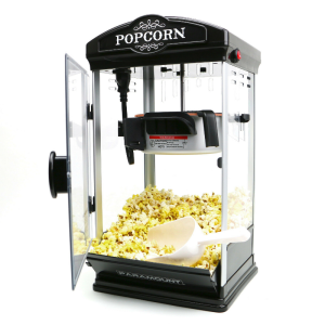 8 Oz Home Tabletop Popcorn Making Machine Black