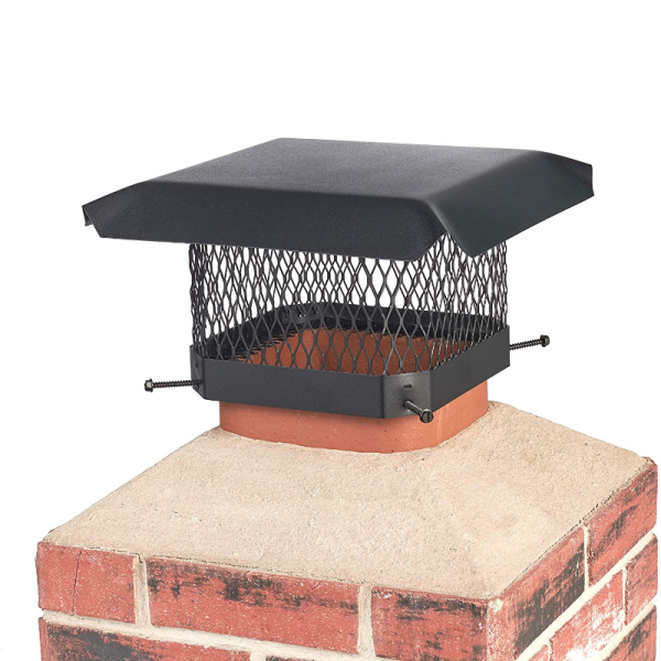 Premium Fireplace Chimney Rain Cover Crown Cap