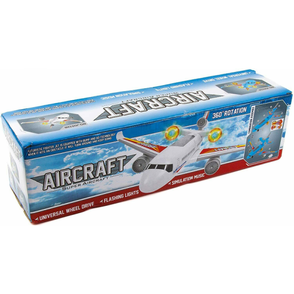 Ultimate Kids Led Airbus Toy Airplane Set