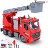 Realistic Kids Diy Fire Engine Truck Toy