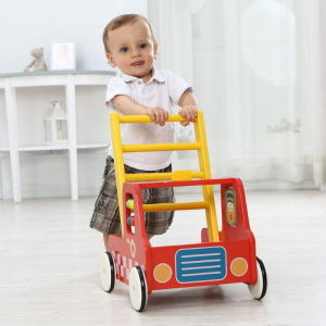 Premium Wooden Baby Push Walker Toy