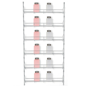 Wall Mounted Kitchen Spice Organizer Hanging Rack