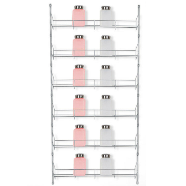 Wall Mounted Kitchen Spice Organizer Hanging Rack