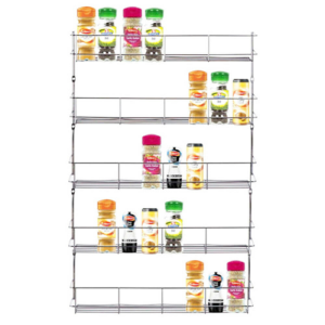 Wall Mounted Kitchen Spice Organizer Hanging Rack