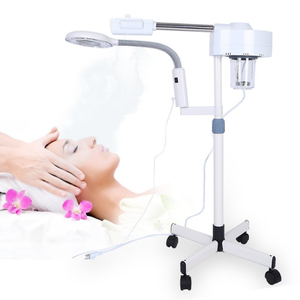 Premium Portable Facial Sauna Steamer Machine With Magnifier