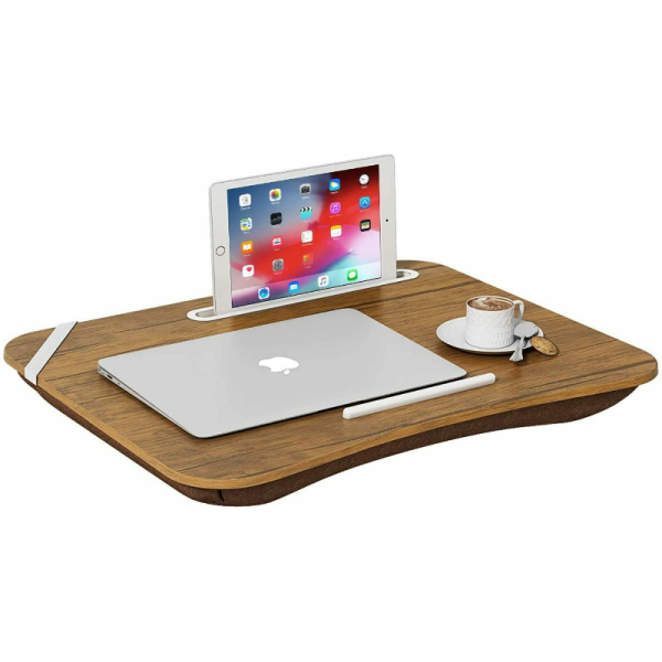 Premium Portable Wooden Laptop Lap Desk