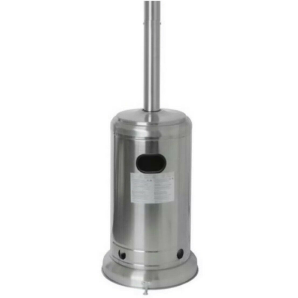 Powerful Stainless Steel Outdoor Patio Propane Heater 48,000 Btu