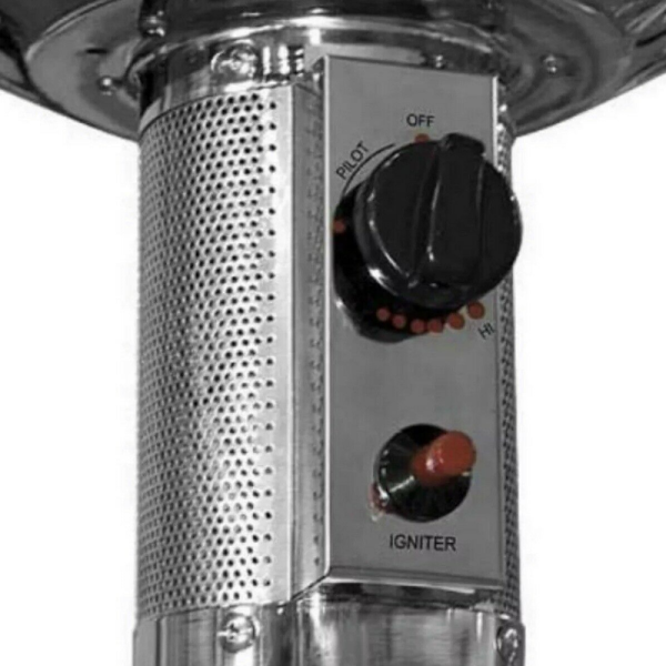 Powerful Stainless Steel Outdoor Patio Propane Heater 48,000 Btu