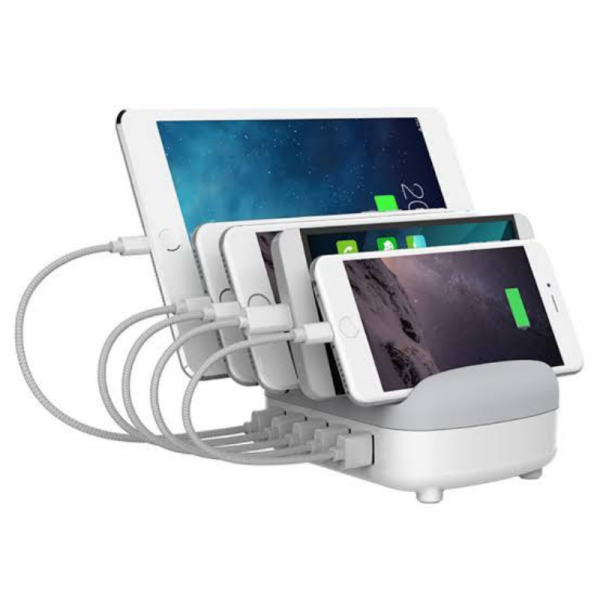 Premium Multi Device Cell Phone Usb Charging Dock Station