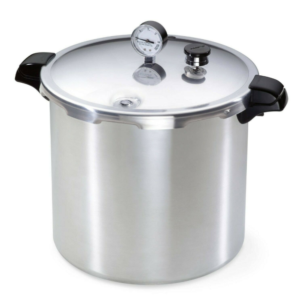 Premium Aluminum 23 Quart Pressure Canner And Cooker