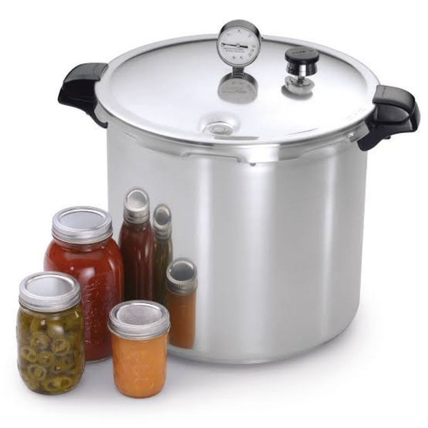 Premium Aluminum 23 Quart Pressure Canner And Cooker