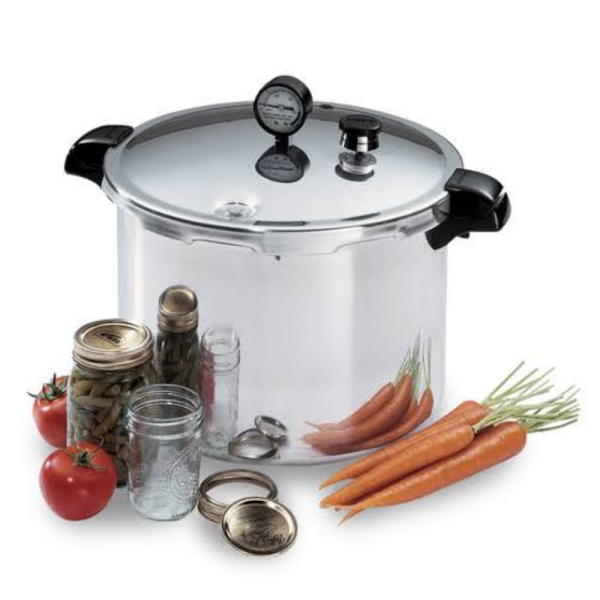 Premium Aluminum 23 Quart Pressure Canner And Cooker