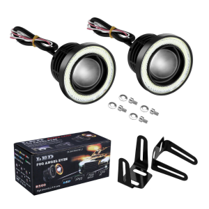 Powerful Universal Led Round Car Fog Lights 2.5