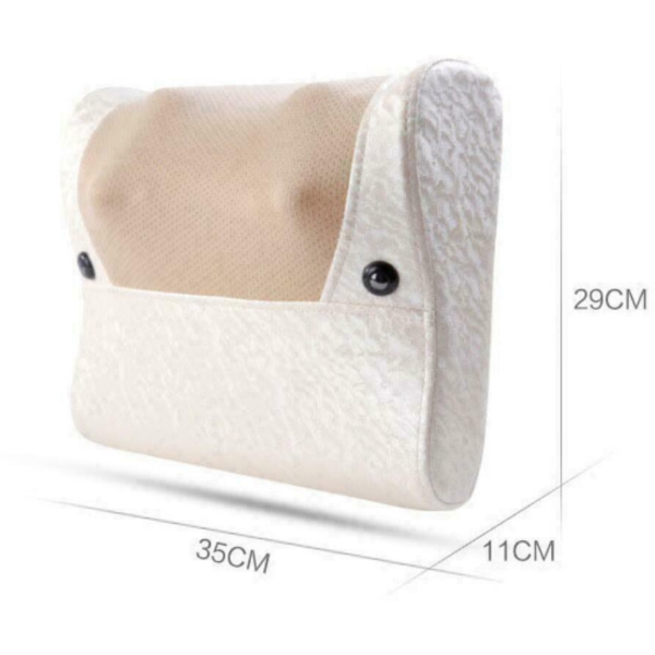 Premium Heated Electric Neck Shiatsu Massage Pillow