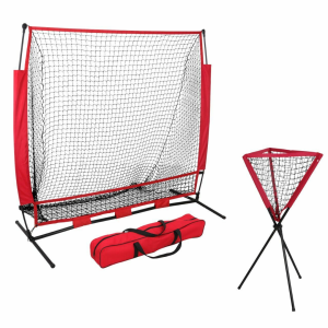 Ultimate Baseball Practice Batting And Pitching Net Set