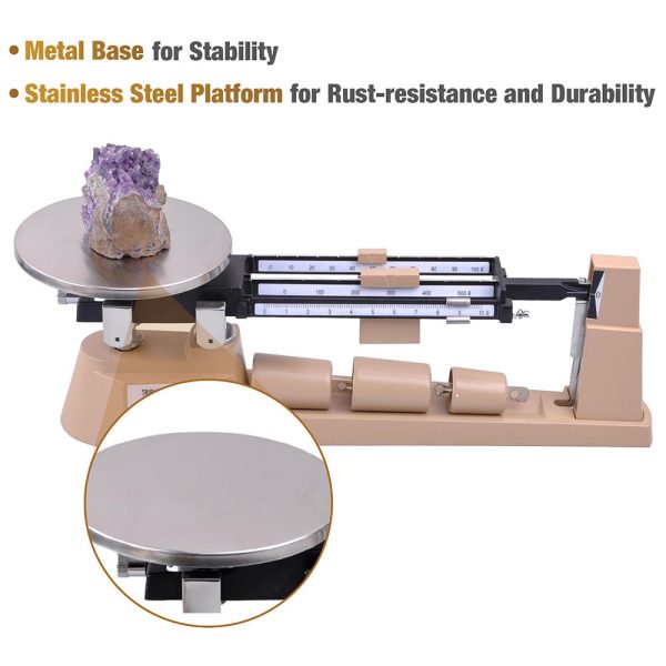 Triple Beam Balance Precision Gram Scale Jewelry