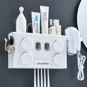 Wall Mounted Toothbrush Holder