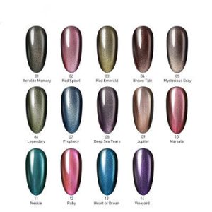 Bright Gel Finger Nail Glitter Gel Polish