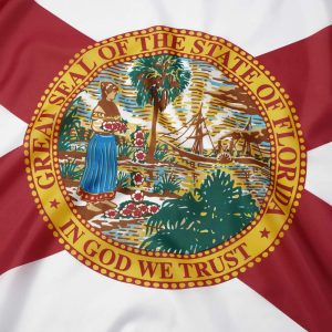 Outdoor Florida Flag Double Sided Printing 3X5 Ft