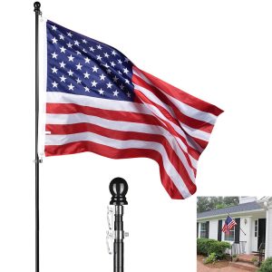 6Ft Flag Pole Telescoping Flagpole Kit