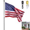 6Ft Flag Pole Telescoping Flagpole Kit