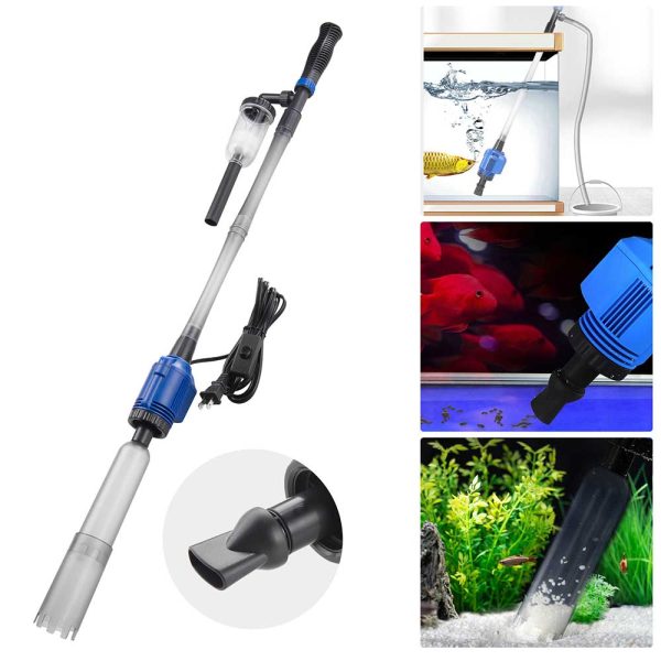 Electric Gravel Vacuum Fish Tank Sand Cleaner