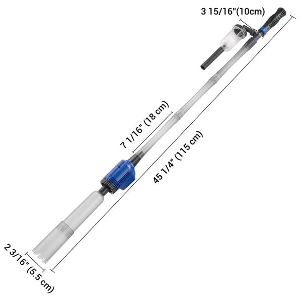 Electric Gravel Vacuum Fish Tank Sand Cleaner